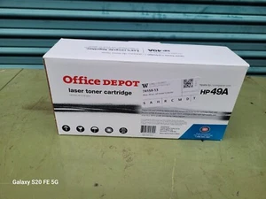 New Office Depot Reman Toner Cartridge Replaces HP 49A, Black - Picture 1 of 6