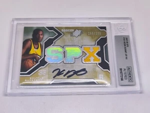 2007-08 SPx Rookie Jersey Auto KEVIN DURANT /299 BGS Authentic Altered - Picture 1 of 3