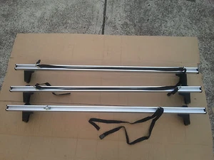 3 Alloy Roof Racks for Toyota Hiace 2005+ onward with max load 150kg on 3 Racks - Picture 1 of 3