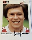 Bayer 04 Leverkusen B04 Autogrammkarte Rudolf Wojtowicz Handsigniert