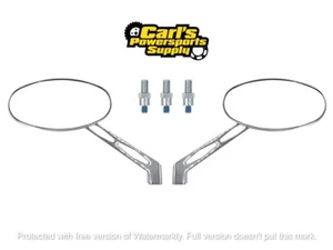 Universal Billet Rear Vu mirror for motorcycle & scooter, Pair, Ref # 20-26307 - Bild 1 von 2