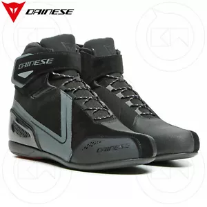DAINESE SCARPE MOTO ENERGYCA D-WP SHOES IMPERMEABILI GRIGIO PROTEZIONI OMOLOGATE - Picture 1 of 10
