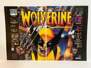 Wolverine Adamantium Rage - Double Magazine Ad - Super Nintendo - SNES - Bild 1 von 3