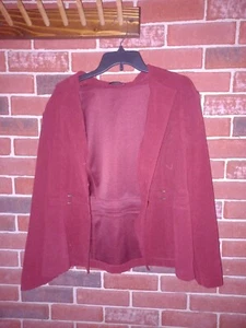 Notations Blazer Maroon color Size XLMade in Indonesia - Picture 1 of 5