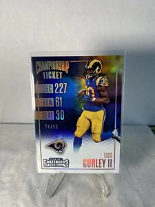 2016 Panini Contenders Season Ticket Championship Ticket /99 Todd Gurley II #17 - Picture 1 of 2