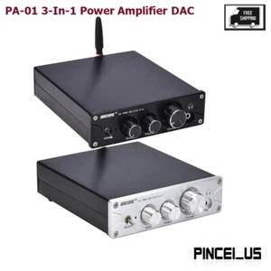 Amplificador de potencia 3 en 1 PA-01 DAC amplificador de auriculares 200W Bluetooth 5.0 pc66 - Imagen 1 de 11