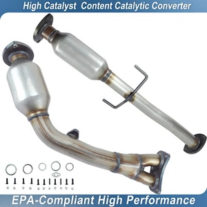 Front Rear Catalytic Converter For Toyota Tacoma 2000 - 2004 2.7L Highflow - Picture 1 of 9