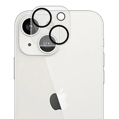 For iPhone 15 / 15 Plus Camera Lens Cover Protector 9H Hardness Red - Image 1 of 3