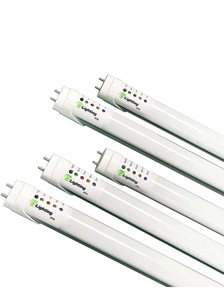 Tubo de luz LED de emergencia T8 18W 4 pies 4000K ETL listado Foto 1 de 4