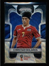 CHRISTIAN BOLANOS 2018 PANINI PRIZM WORLD CUP #49 BLACK & GOLD WAVE BA1404