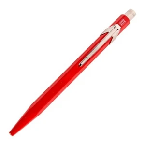 Caran d'Ache Metal Collection Ballpoint Pen in Red - NEW (No box) - Picture 1 of 6
