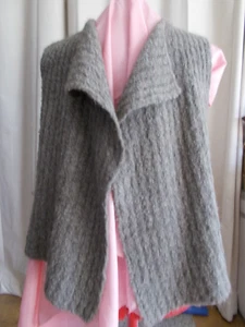 Zaket & PLOVER women's vest size S inc. Wool alpaca mohair - Picture 1 of 4