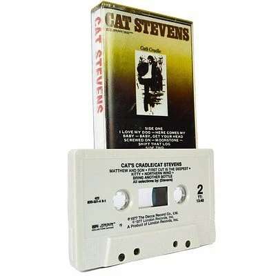 Cat Steven's Cat's Cradle Cassette Tape Album 1977 London - Image 1 of 3