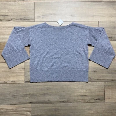 Suéter Club Monaco Melissah para mujer 100 % cachemir talla XS gris Foto 1 de 4