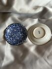 Vintage+Japanese+Blue+%26+White+Saucer+Set+of+Two++4.5%22