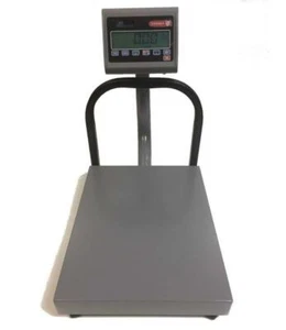 Escala de banco Tor-Rey EQB-50/100 100 lb legal para comercio placa NTEP 19" X 15" - Imagen 1 de 2