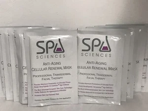 Spa Sciences Anti-Aging Cellular Renewal Mask 1 App., 2 Sheets (Pack of 10) - Picture 1 of 2