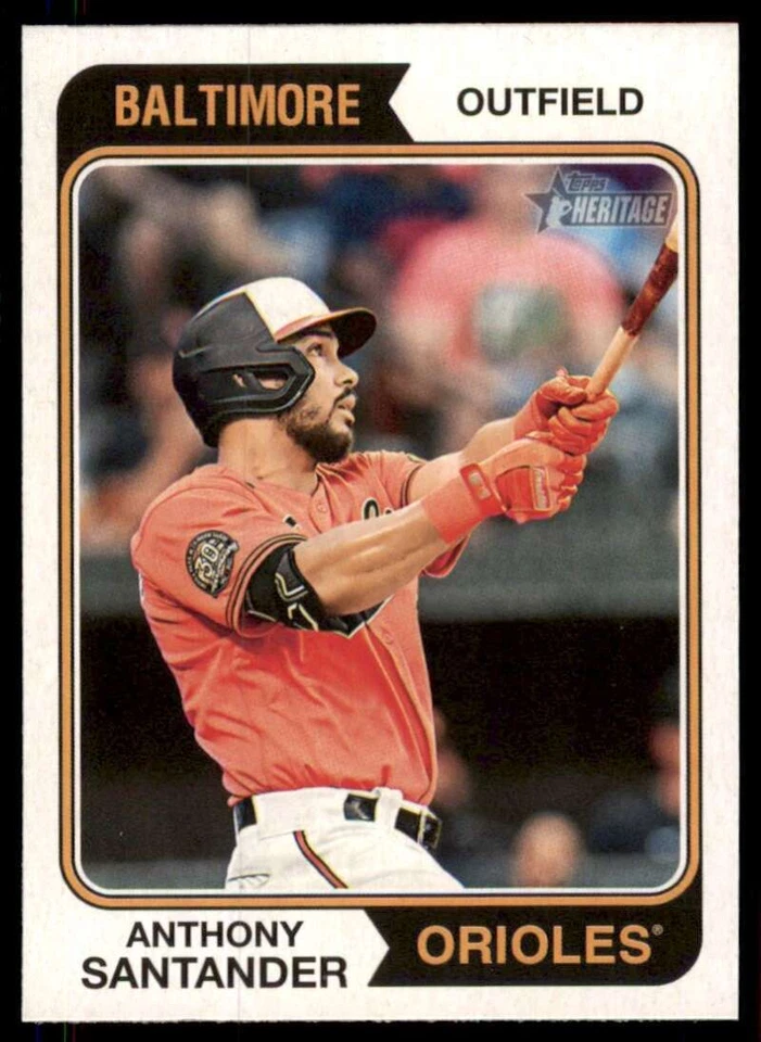 2023 Topps Heritage MLB Baseball Base Singles #1-250 (Pick Your Cards) - Image 1 of 1