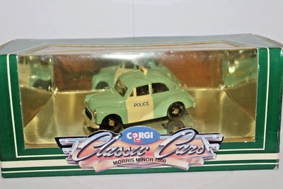Corgi Classics #C703/1 Morris Minor  "Police"  NMIB 1:43s - Image 1 of 4