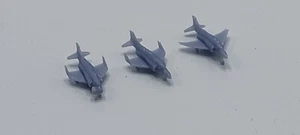 1/600 model Phantom F4K set of Flight, folded and nose folded 3 each - Picture 1 of 12