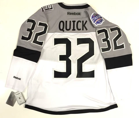 JONATHAN QUICK LOS ANGELES KINGS 2015 STADIUM SERIES REEBOK PREMIER JERSEY Cover