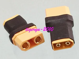1 pieza XT60 macho a XT90 XT-90 hembra adaptador sin cables para LiPo Electric Quad - Imagen 1 de 5