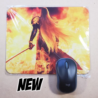 Alfombrilla de ratón Sephiroth 8x10 pulgadas Final Fantasy 7 PlayStation alfombrilla de ratón Play Station Foto 1 de 4