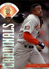 1995 Leaf St. Louis Cardinals Baseball Card #64 Brian Jordan