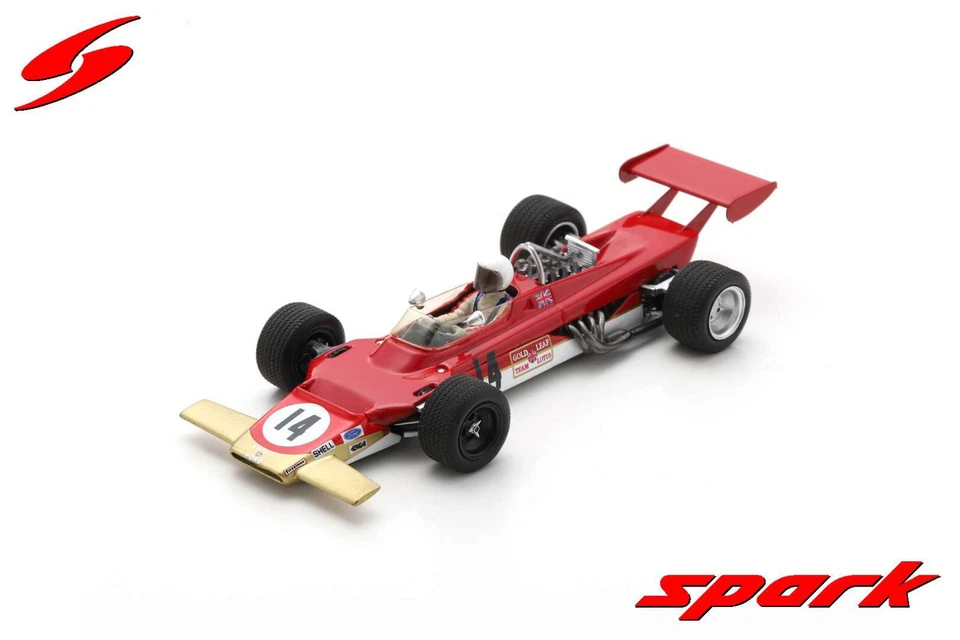 Spark 1/43 Lotus 63 #14 French GP 1969 John Miles S6352 - Immagine 1 di 1