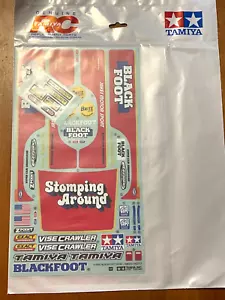 Blackfoot Decal Set Tamiya RC Monster Truck Body Decals Stickers graphics 2016 - Picture 1 of 2