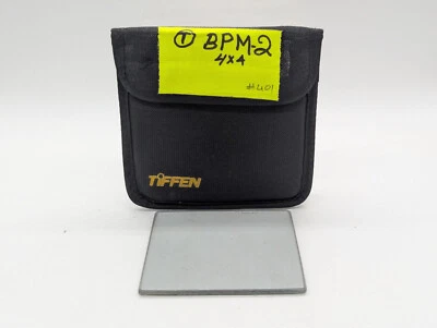Tiffen 4x4" Black Promist 2 Filter - Reduces Highlights & Lowers Contrast #401 - Image 1 of 4