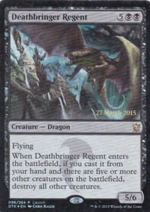 FOIL Deathbringer Regent Dragons of Tarkir Magic the Gathering MTG x1 - Picture 1 of 2