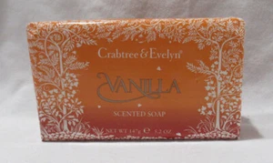 Barra de jabón perfumada Crabtree & Evelyn 5,2 OZ vainilla - Imagen 1 de 3