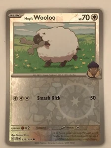 Hop's Wooloo 135/159 Reverse Holo Viaggio Insieme - Foto 1 di 1