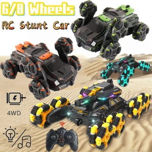 4WD 2.4GHz RC Stunt Car Gesture Sensing Twist Remote Control Off-Road Xmas Gifts - Picture 1 of 49