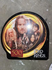 Lord Of The Rings Jigsaw MB Puzzle 500 Piece Guide To Mordor Collector Tin  - Picture 1 of 2