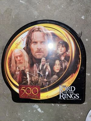 Lord Of The Rings Jigsaw MB Puzzle 500 Piece Guide To Mordor Collector Tin  - Image 1 of 2