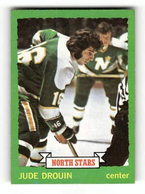 Jude Drouin 1973-74 Topps #125 Minnesota North Stars Nice! - Image 1 of 2