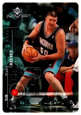 1999-00 Upper Deck MVP Брайант Ривз Vancouver Grizzlies #169 - Изображение 1 из 2
