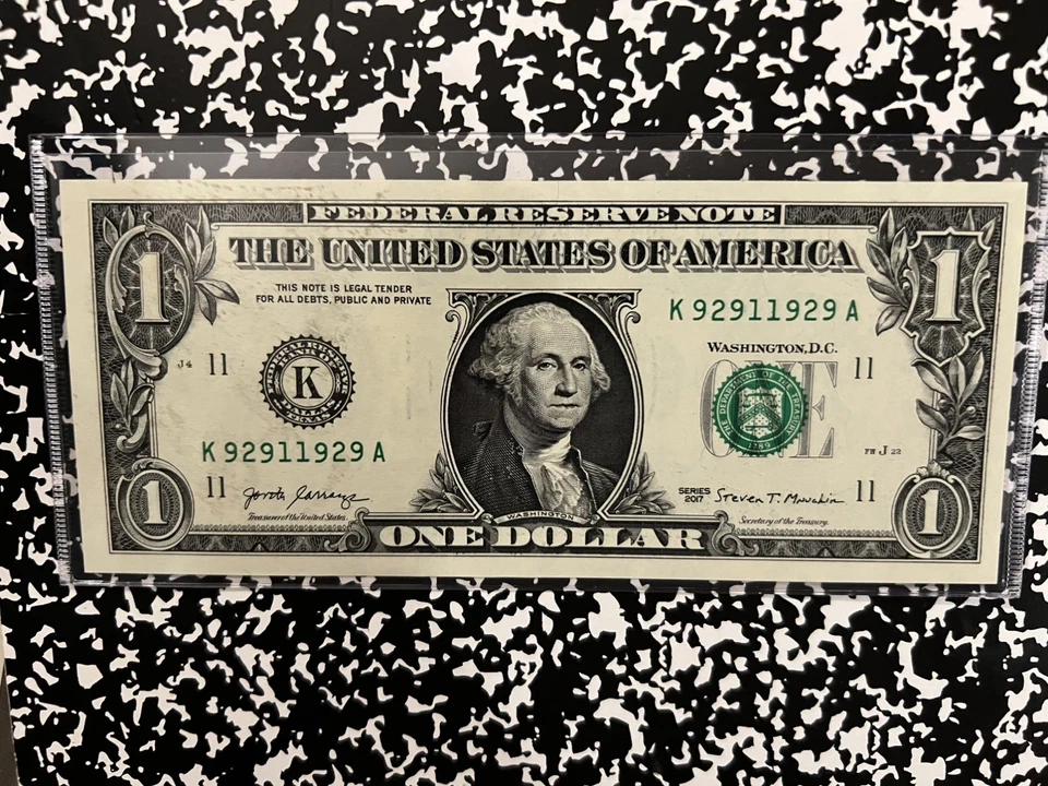 One dollar $1 Radar Note - Image 1 of 1