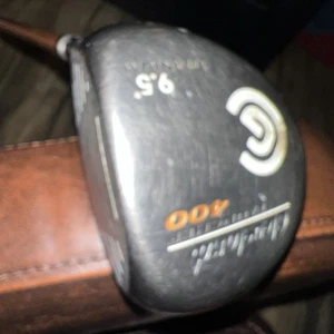 Used Cleveland Launcher 400 Titanium Driver 9.5° Stiff 65g Graphite Golf Club G4 - Picture 1 of 8