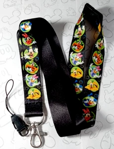 Mickey Minnie Mouse Pluto Daisy Donald Duck Goofy Schlüsselband Monogramm International - Bild 1 von 3