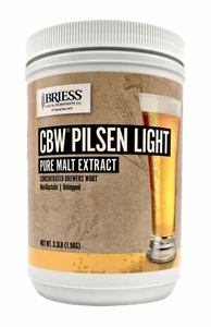 Extracto líquido de malta Briess Pilsen sin saltar 3,3 lb para elaboración de cerveza casera - Imagen 1 de 8