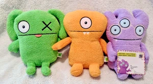 Ugly Dolls Plush Wedgehead Green Ox And Tray Orange Purple Plush - Picture 1 of 8