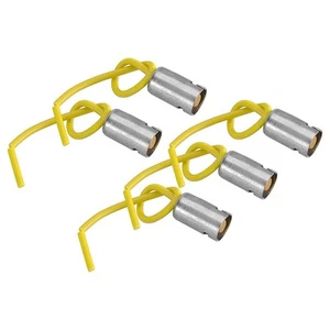 5x BA9S Car Truck Light Bulb Sockets Holders With w/ Connectors wf - Picture 1 of 5