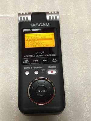 TASCAM DR-07 PORTABLE DIGITAL RECORDER TEAC Linear PCM Recorder SD/SDHC - Image 1 of 4