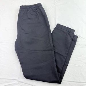 Pantalones de chándal informales con cordón Garnet Hill para mujer talla 2 100 % lana negros - Imagen 1 de 12