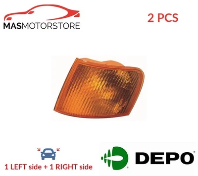 INDICATOR LIGHT BLINKER LAMP PAIR DEPO 431-1523R-UE-Y 2PCS I NEW OE REPLACEMENT - Image 1 of 4