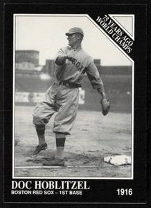 Colección Conlon Doc Hoblitzell 1991 TSN #148 Medias Rojas de Boston - Imagen 1 de 2