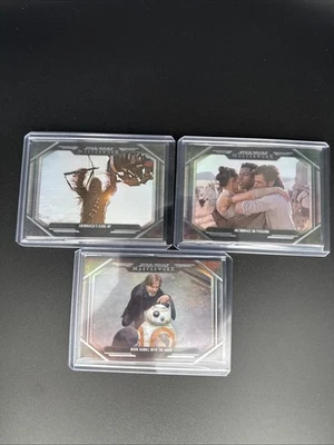 2024 Topps Star Wars Masterwork - Behind The Scenes /299 Refractor - 3 Card Set - Image 1 of 4